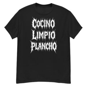 Camiseta Cocino. Limpio. Plancho. – Death Metal Edition
