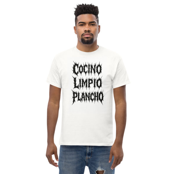 Camiseta Cocino. Limpio. Plancho. – Death Metal Edition - Imagen 2