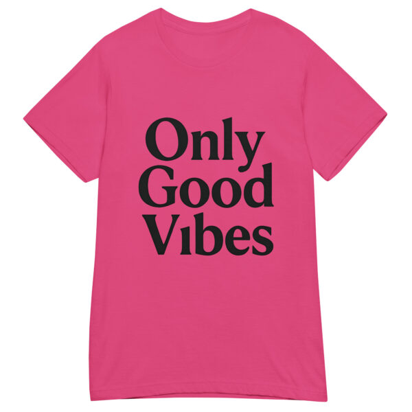 Camiseta mujer Only Good Vibes – minimalismo con actitud positiva - Imagen 4