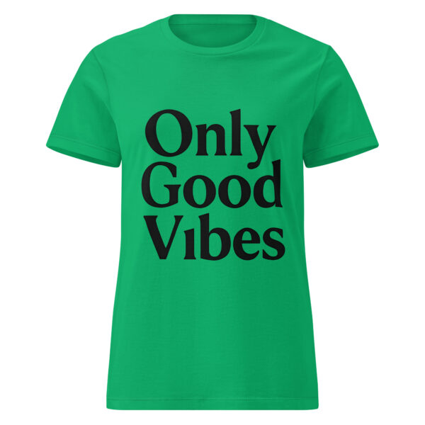 Camiseta mujer Only Good Vibes – minimalismo con actitud positiva - Imagen 13