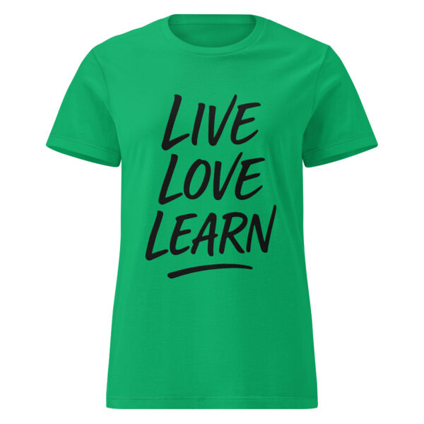 Camiseta LIVE LOVE LEARN – actitud, corazón y evolución - Imagen 6